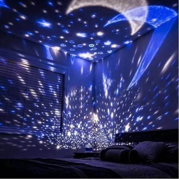 DreamGlow Rotating Projector Lamp