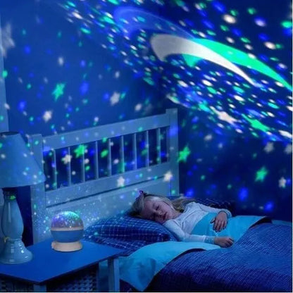 DreamGlow Rotating Projector Lamp